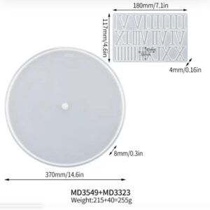 Big Clock Mold with extra Indication