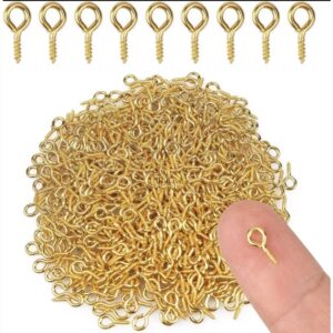 Eye Screw 8mm Gold (50pieces)
