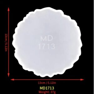 Coaster Mold (irregular round)