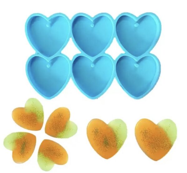 6 in 1 Love mold