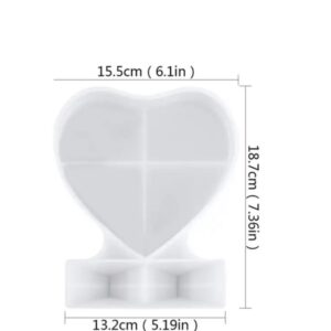 Big Heart Frame Mold
