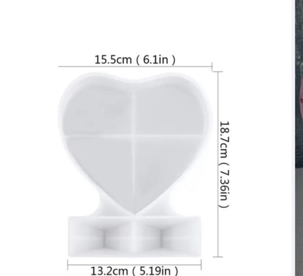 Big Heart Frame Mold