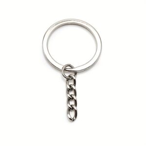 Silver Keyrings (50 pieces)