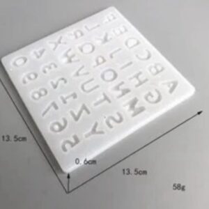 Small Alphabet Mold