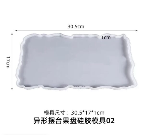 Irregular Rectangular Tray Mold