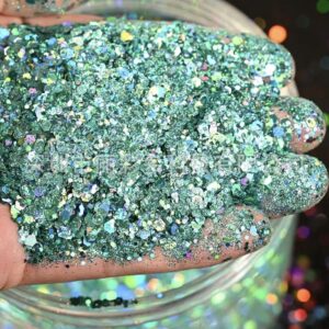 Chunky Glitters-Mint Green