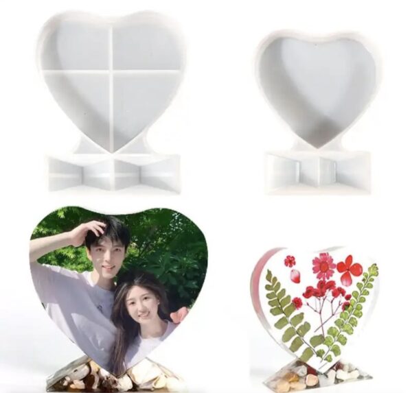 Small Heart Frame Mold