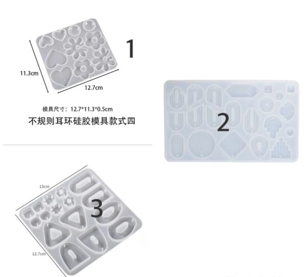 Earring Pendant Mold (Style 1)