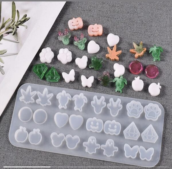 Stud Earring Mold (Style 1)