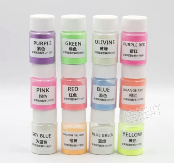Glow in the dark powder (Sky Blue)