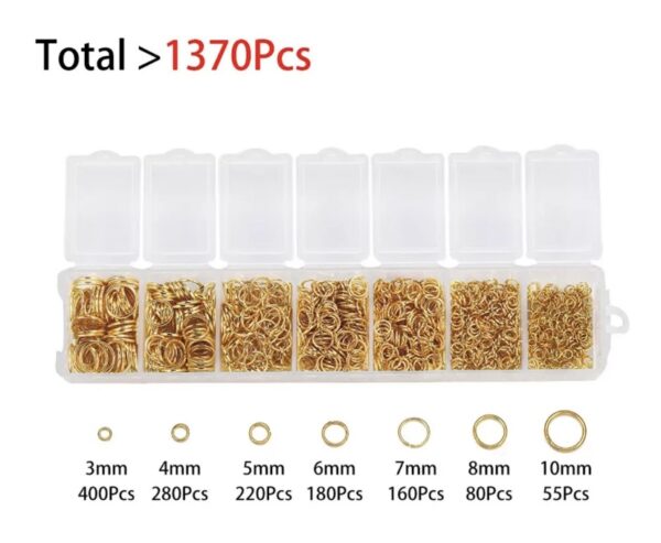 Jump ring set (Gold)