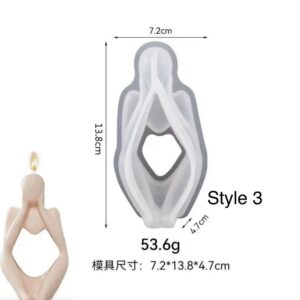 Thinkers Figurine Mold (Style 3)
