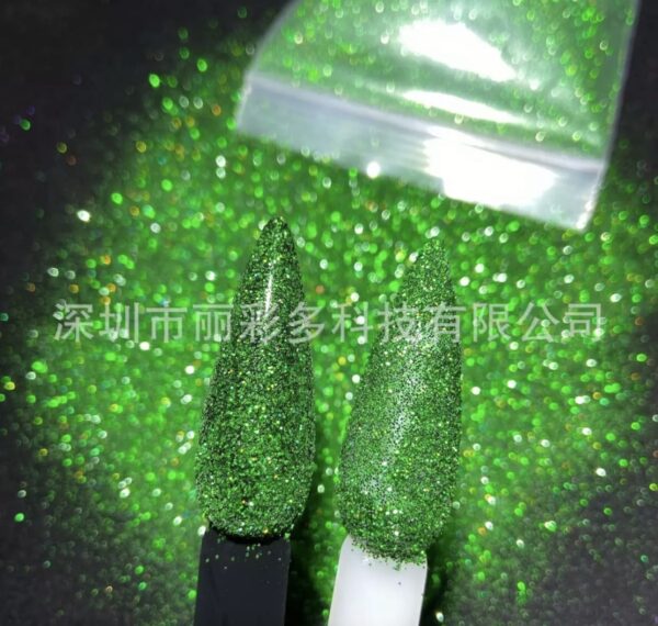 Fine Glitters Green