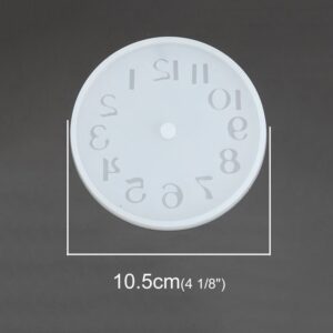 Small Clock Mold ( Numbers)