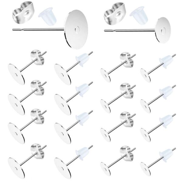 Stud Pins (Dozen) Silver