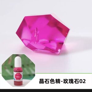 Transparent Color Pigment ( Rose Red)