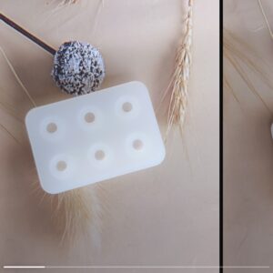 Bead/Stud Earring Mold without Holes